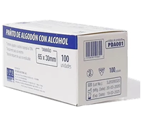 ALGODÓN CON ALCOHOL