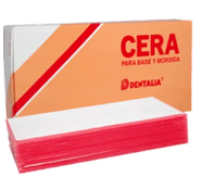 CERA ROJA EN LAMINAS